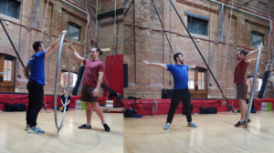 Peter's Circus perfoming